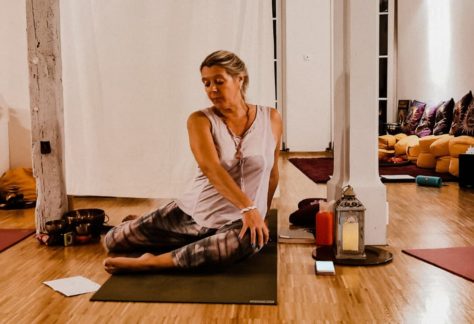 Andrea Yoga Lehrerin Event