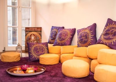 Sitzecke Yogastudio Fürth