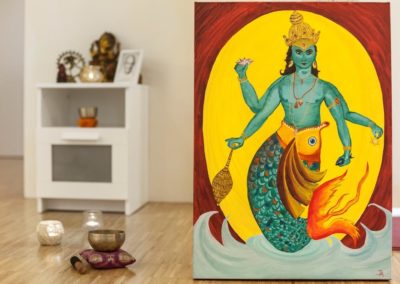 Yoga Studio Matsyendra Bild