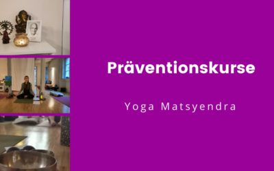 Wir starten nun wieder einen „Präventionskurs der Krankenkassen“
