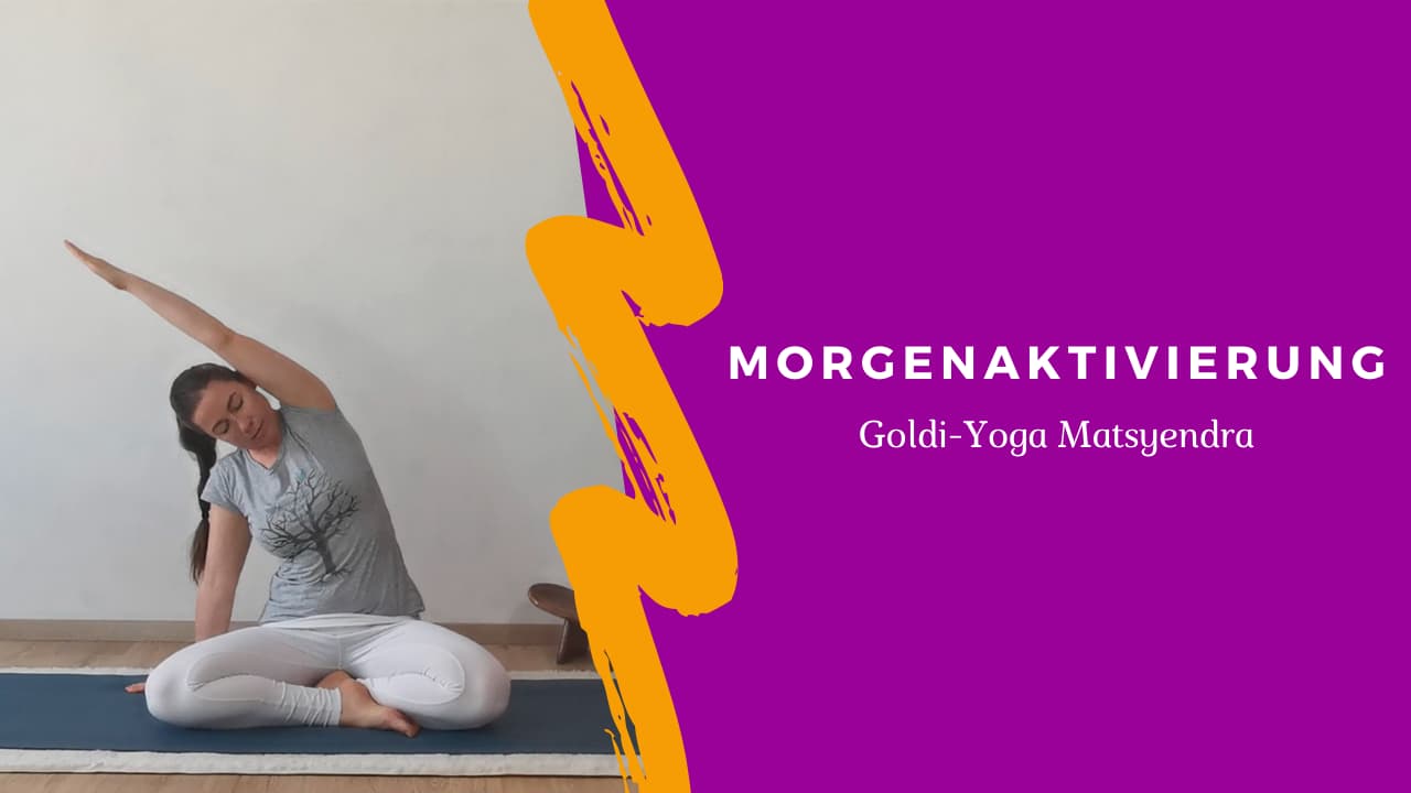 Morgenaktivierung Yogaflow mit Goldi