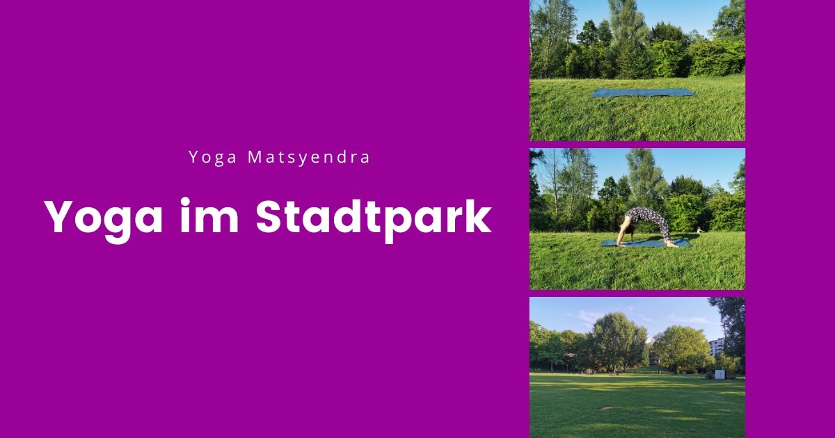 Matsyendra Yoga im Stadtpark Fürth